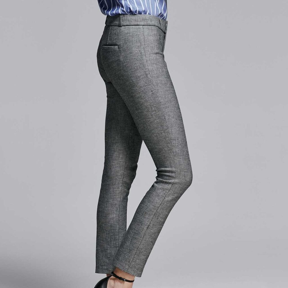 Banana Republic Gray Sloan Ankle Pant, Size 6